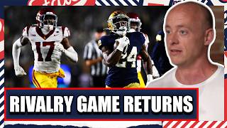 USC vs Notre Dame Returns...LEAVE RIVALRY GAMES ALONE - Josh Pate's College Football Show