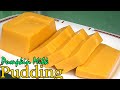 PUMPKIN MILK PUDDING | How To Make A Pumpkin Milk Pudding