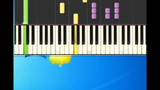 Percy Montross   Clementine [Piano tutorial by Synthesia]