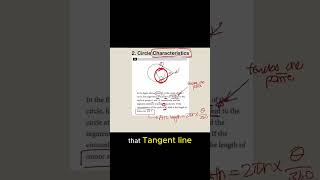 Do you remember this circle characteristic? #mathstricks  #satmath #highschool #college #satprep