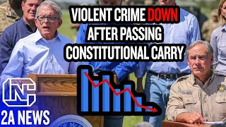 New Study Shows Violent Crime Down After Passing Constitutional Carry