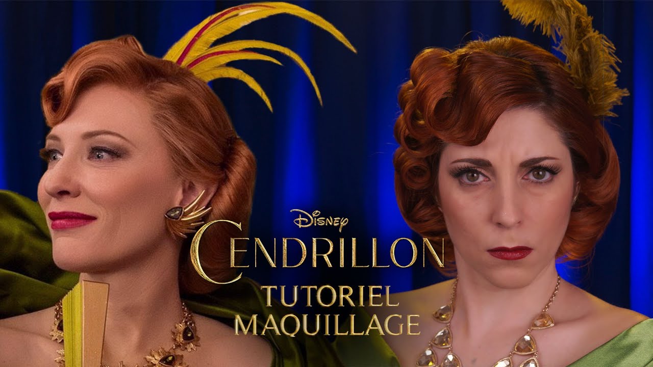 Maquillage de la méchante Marâtre alias Cate Blanchett dans Cendrillon