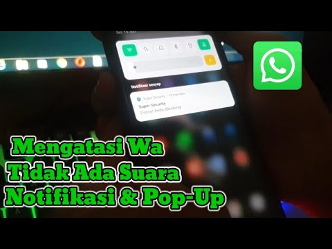 Hp OPPO ! Cara Mengatasi Wa Tidak Ada Suara Notifikasi | Notifikasi