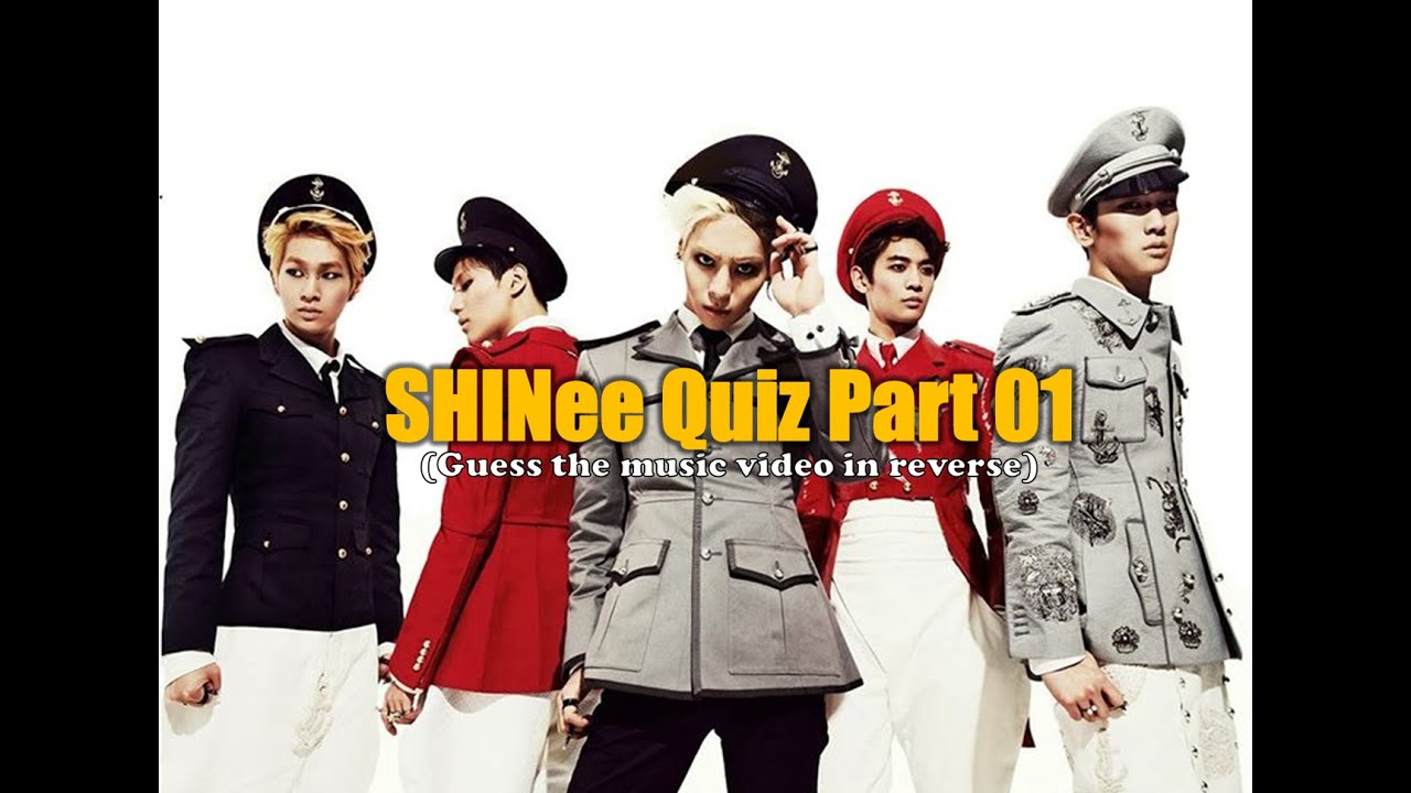 SHINee Quiz Part 01 - Guess the music video in reverse - YouTube
