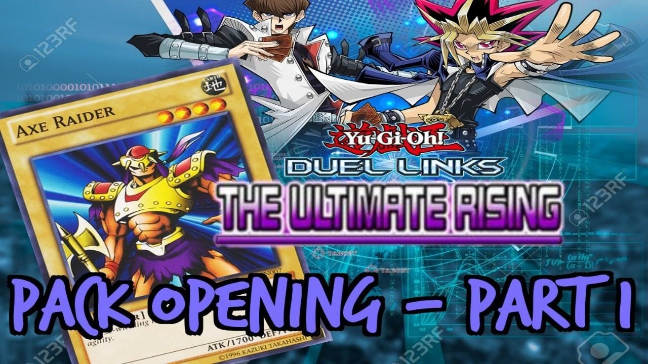 Yu-Gi-Oh! Duel Links: The Ultimate Rising Pack Openings- Part 1