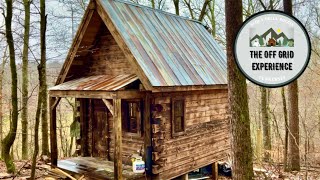 Running Water, Live Edge Kitchen Counters, Swivel Loft Ladder | Ep. 10 | An Original Off Grid Cabin by The Off Grid Experience 153,907 views 1 year ago 23 minutes