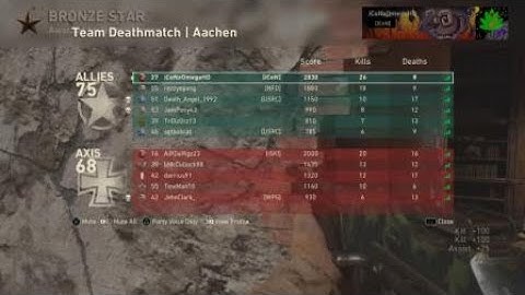 Call of Duty WWII BAR Gameplay