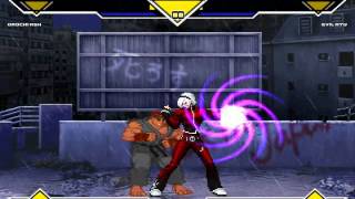 Mugen Battle # 442: Orochi Ash Vs. Evil Ryu