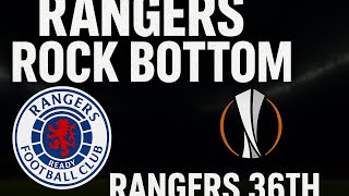 Rangers bottom of the Europa League: Reaction
