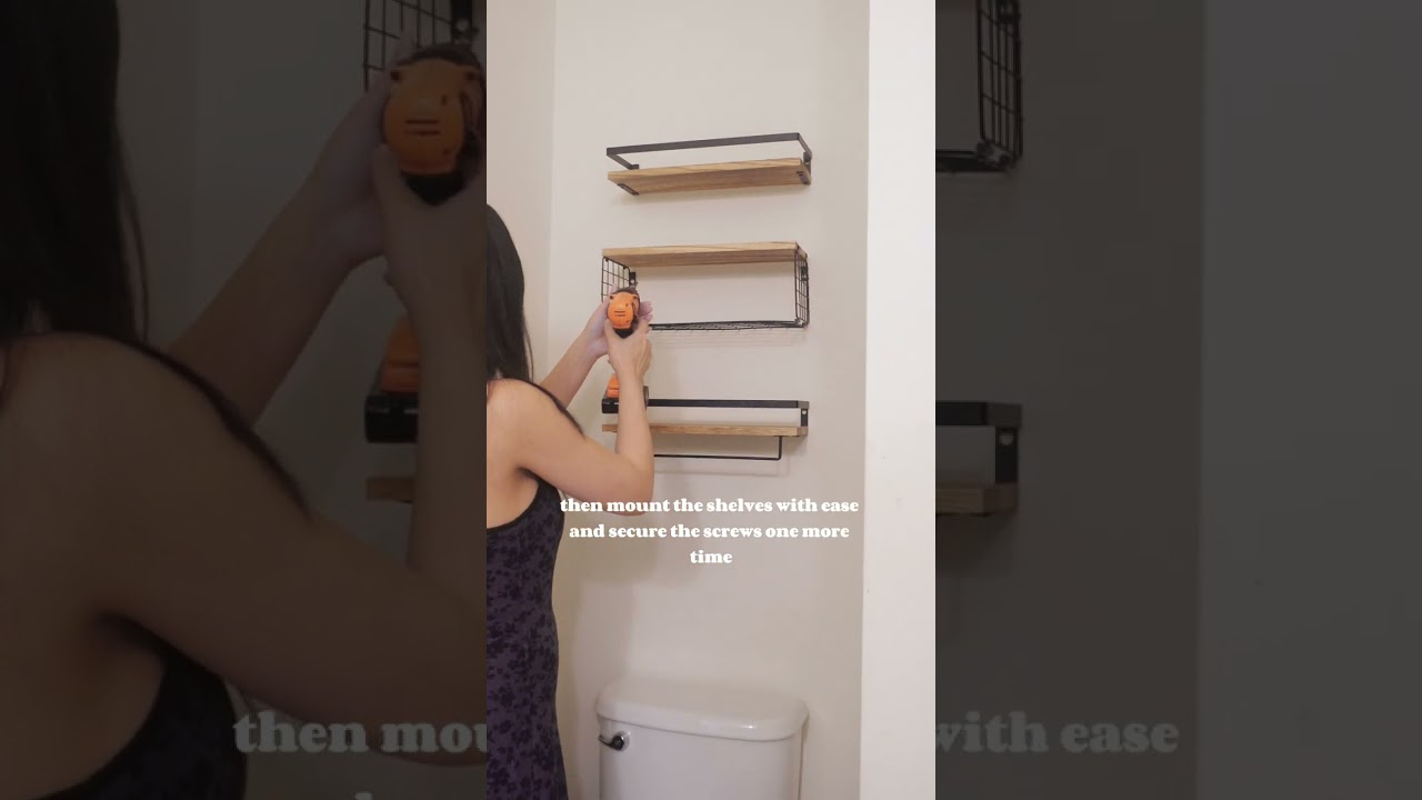 Elevate your space with stylish floating shelves 