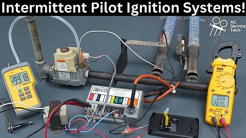 Gas Furnace Training- Intermittent Pilot Ignition: Gas Valve, Spark, Module, Operation, Testing!