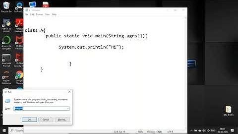 First Java Code without IDE