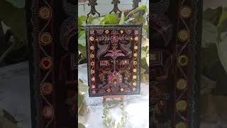 home decor#Ahirembroidery #clothprinting  #artandcraft #indiancrafts #acrylic #AJWB#art#relatable 🎨