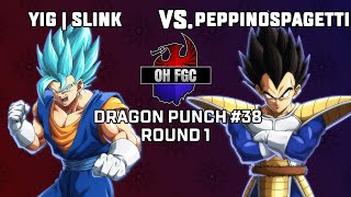 YIG | Slink vs. PeppinoSpagetti - DPO #38 | Dragon Ball FighterZ Round 1