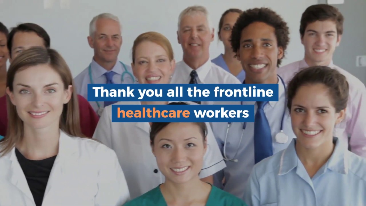 Thank you all the frontline healthcare workers - Finoit