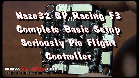 Naze32 SP Racing F3 Deluxe Complete Basic Setup Seriously Pro Flight Controller