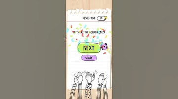 Brain Test Level 308 Which egg is raw?