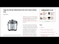 Sage by Heston Blumenthal the Fast Slow Cooker Pro