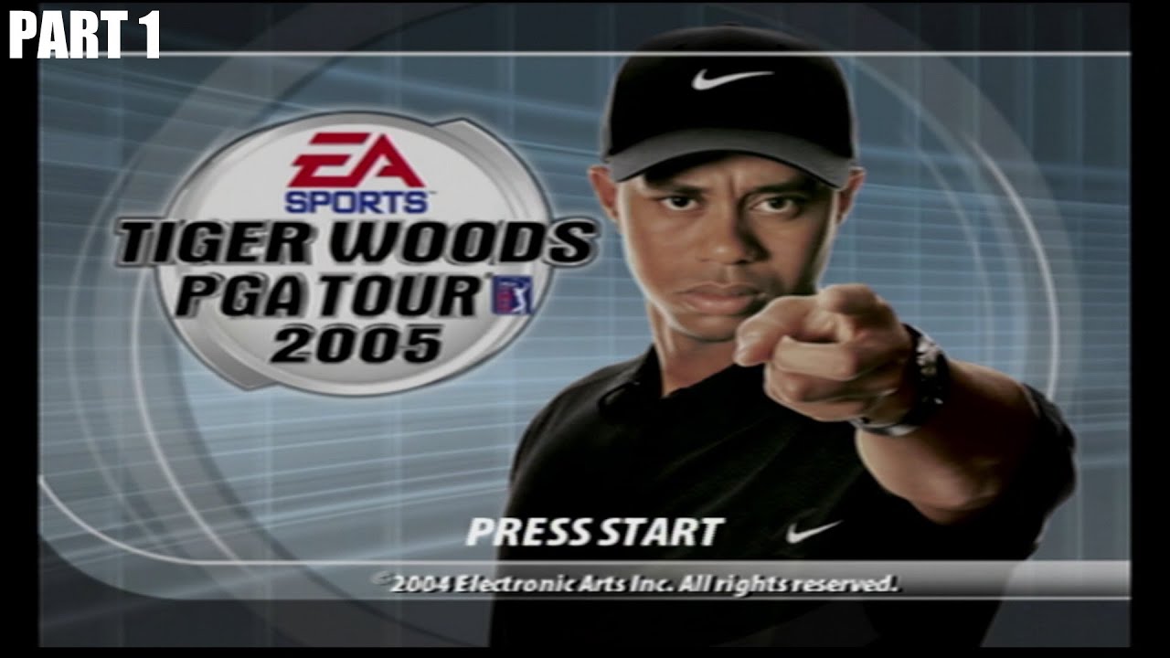 tiger woods pga tour 2005 intro