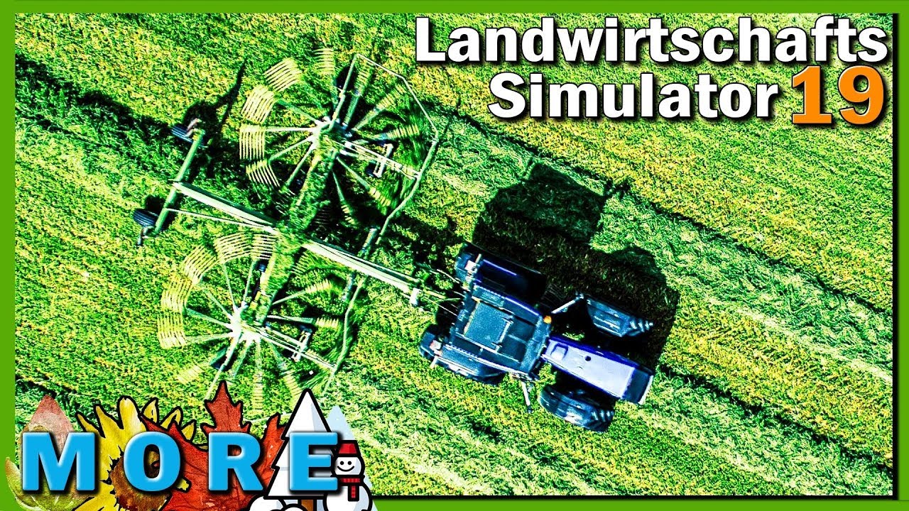 LS19 MORE ► HEU schwaden ⛄ SEASONS Farming Simulator 19 [s4e10] gaming logo