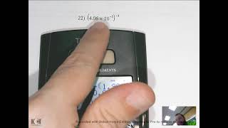 Scientific Notation operations (using your calculator)