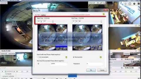 GeoVision GV VMS   Playing Back, Exporting and Backing up Videos