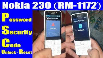 Nokia 230 (RM-1172) Security Code Unlock Reset Miracle | Urdu Hindi