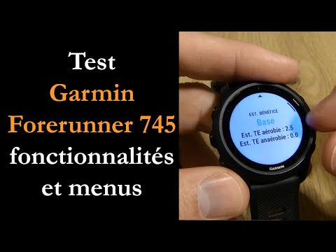 Montre connectée Garmin Forerunner 745 010-02445-11 bluetooth ant+ wifi gps  vert