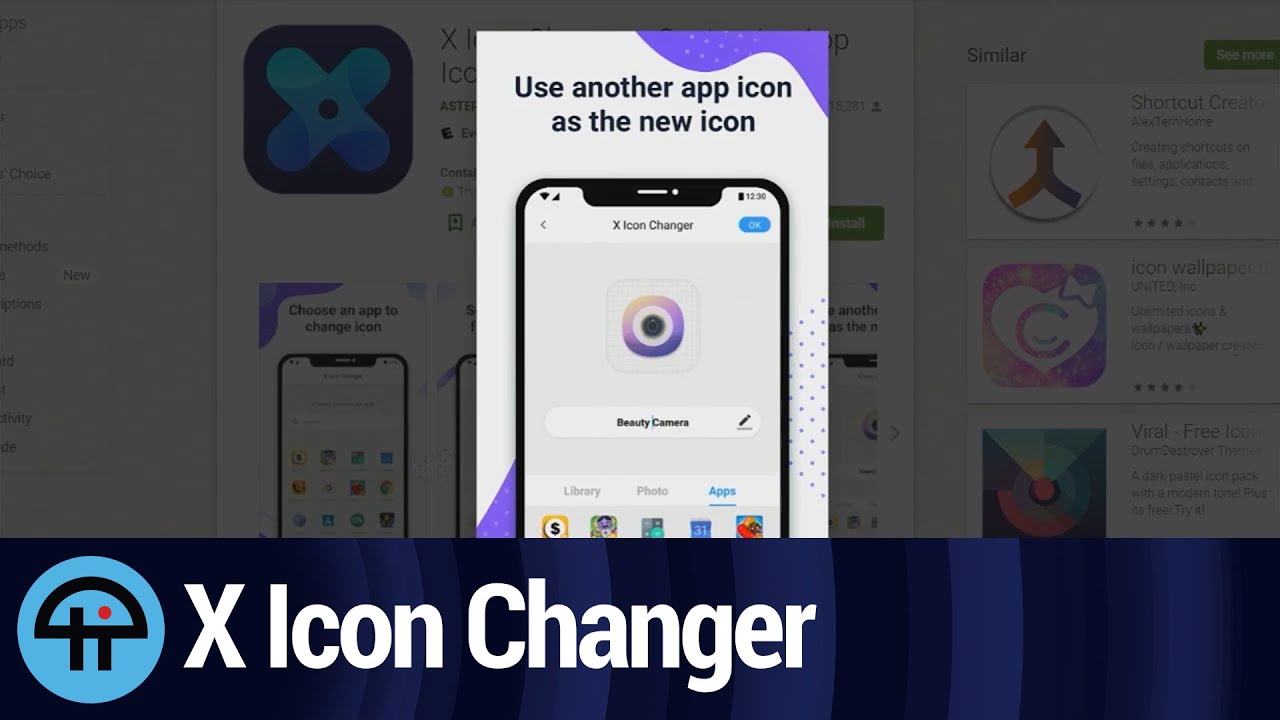 X icon changer на андроид. X icon Changer. X icon Changer туториал. X icon Changer для приложений. X icon Changer из галереи.