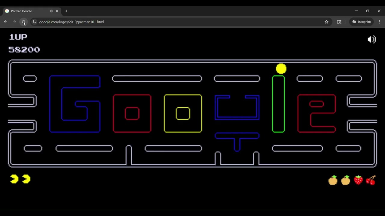 30th Anniversary of PAC-MAN (Google Doodle): 96,050