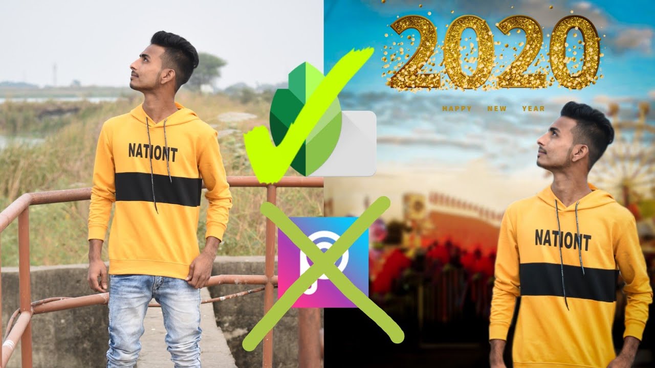 Snapseed Happy New year 2020 Photo Editing - SR EDITZ