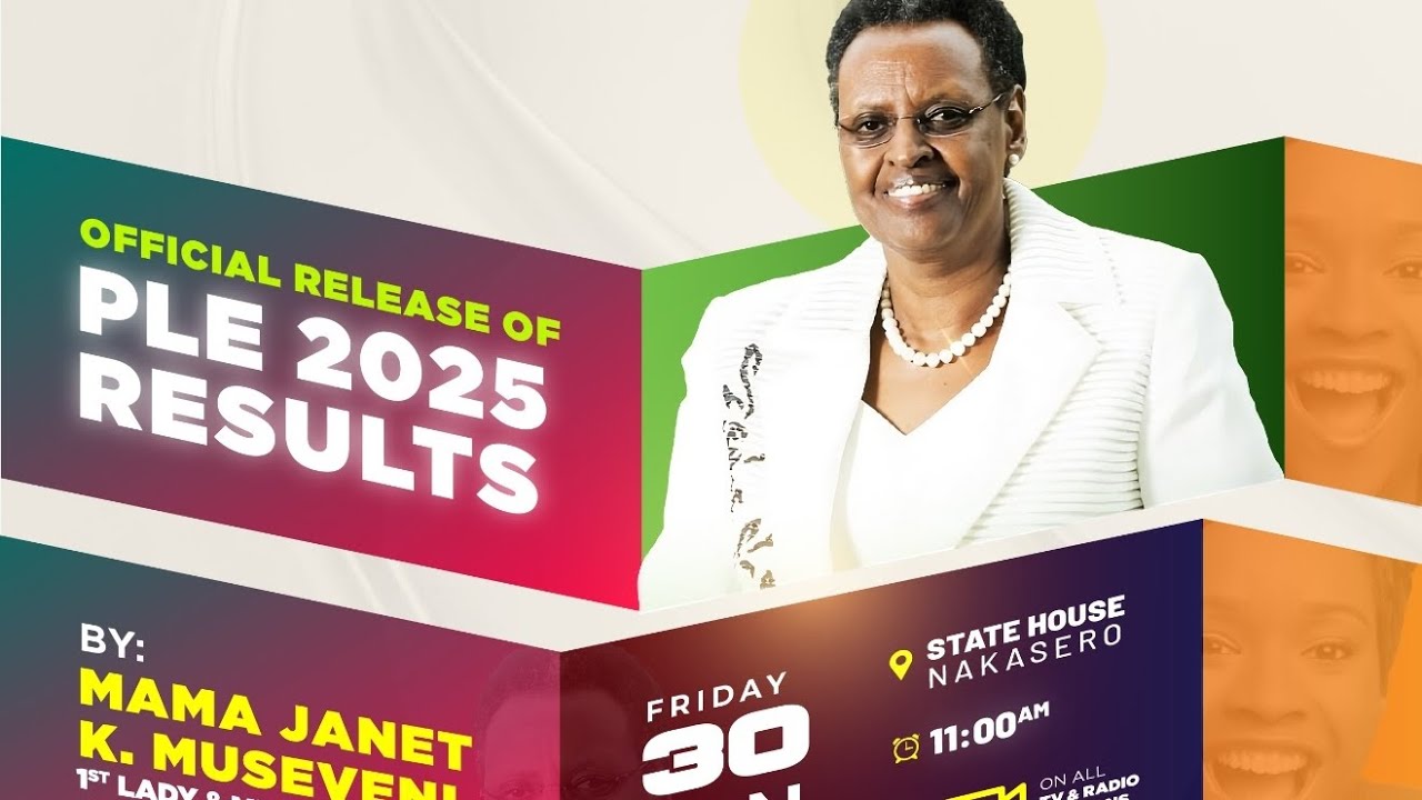 RELEASE OF PLE RESULTS 2025 BY UNEB - YouTube