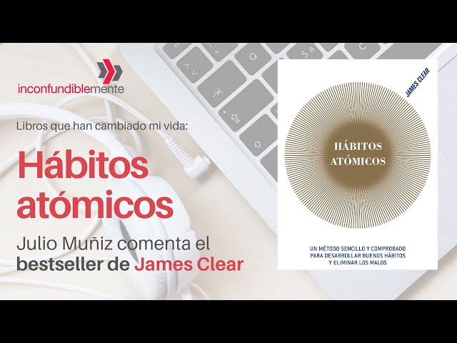 Libro visual Hábitos atómicos - James Clear | Sticker