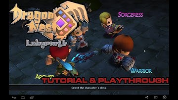Dragon Nest Labyrinth (Mobile/Android) - First Look & Tutorial Playthrough (Warrior) ~ !