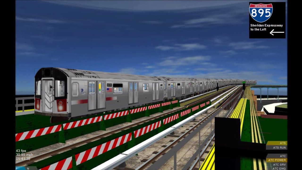 openbve 4 train to woodlawn