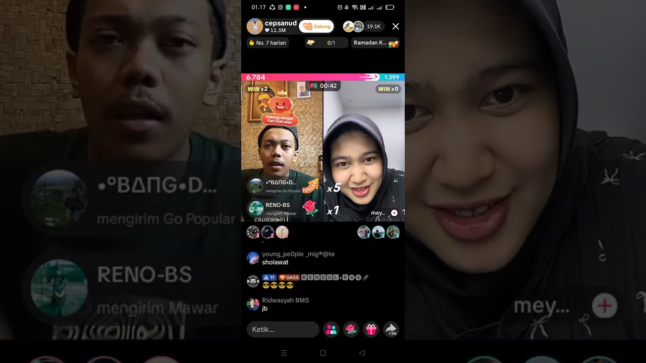 Cep sanud kagum dengan suara merdunya Meyda Rahma 