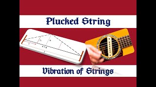 Plucked String | Stretched String | Vibration of string | Part 3