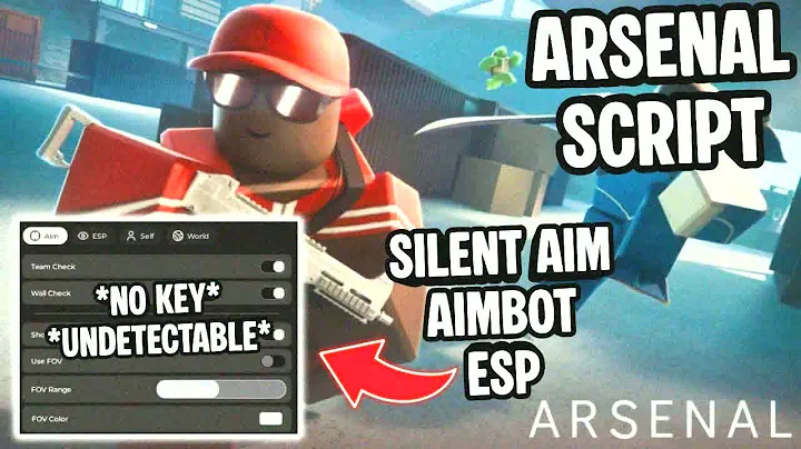 Arsenal Script *NO KEY* | Silent Aim, Aimbot, ESP, Infinite Ammo, Rapid Fire & More | Mobile & PC