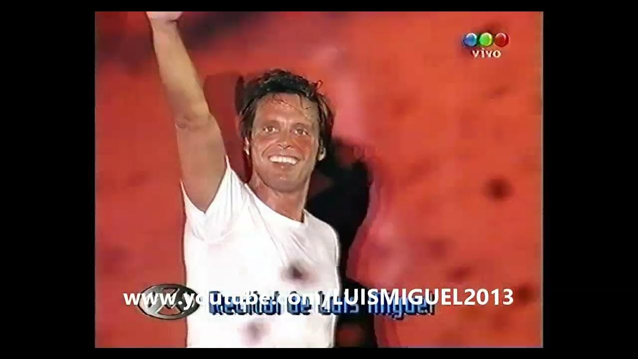 4k Luis Miguel Cuando calienta el sol Argentina 2002 - YouTube