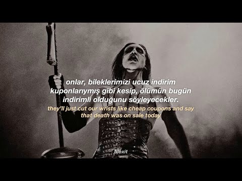 Marilyn Manson - The Fight Song (Türkçe çeviri) | blexit