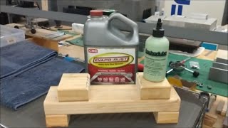 Stress Free Lathe Chuck Removal and Shop Chemical Warnings !!!