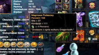 Tanoth S3 PL Postać 135Lvl na sprzedaż.