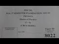 Basics of Physics paper solution of DDUGU 2022 |  PHY 101  #answerkey #pyq #ddugu #physics 