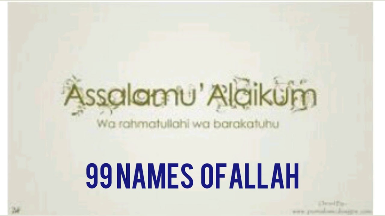 99 NAMES OF ALLAH || HEART TOUCHING VOICE BY INDONESIAN SUFI 