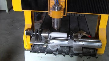 JCUT 6090A rotary axis engraving