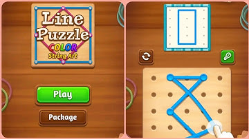 Line Puzzle : Color String Art - (Level New Born & Infant) Gameplay #1