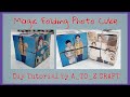 DIY MEGIC FOLDING PHOTO CUBE