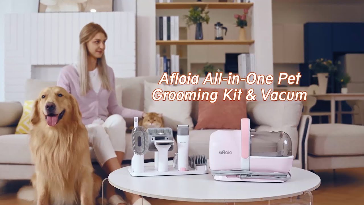 afloia-pet-grooming-kit-with-vacuum-suction-youtube