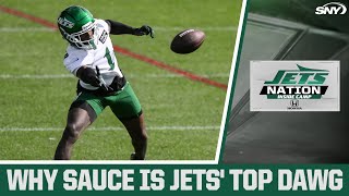 Bart Scott, Willie Colon and Connor Rogers talk Sauce Gardner's contract extension with the Jets