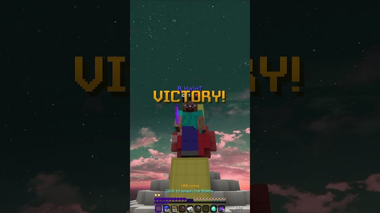 How to level up fast in Bedwars #shorts